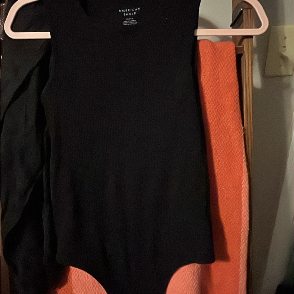 American Eagle Outfitters Black Bodysuit